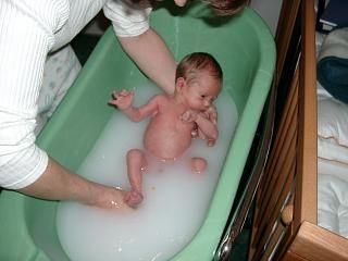 Laurence bein Baden