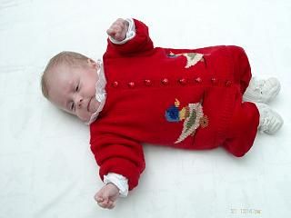 Laurence in Rot